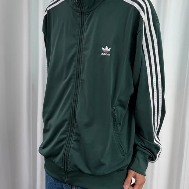[2XL]아디다스 파이어버드 카키 트랙탑 져지