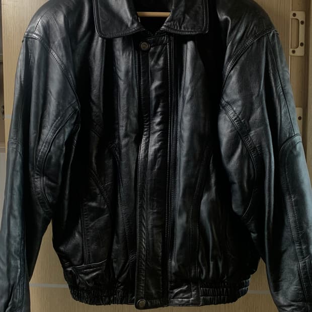 리얼레더 양가죽 자켓 xl