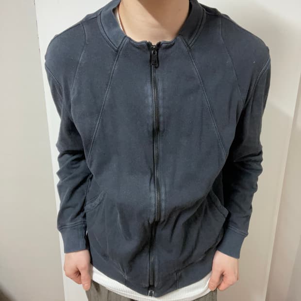 CALVIN KLEIN BLACK ZIP UP