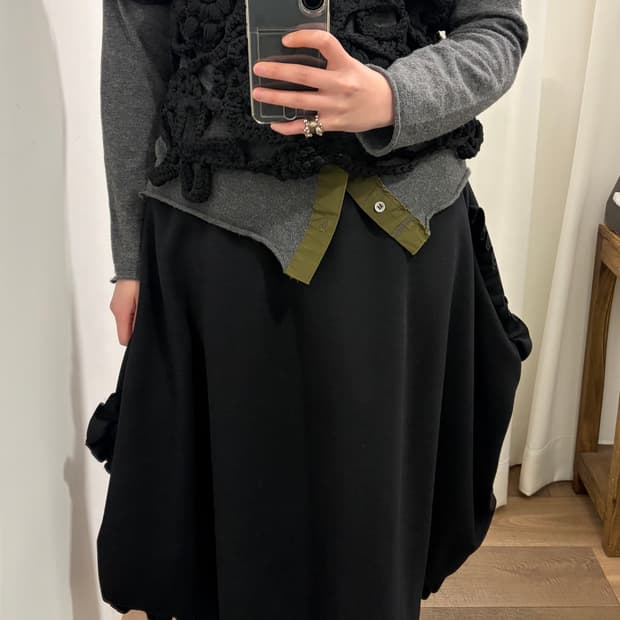 Floral Bulky Crochet Knit