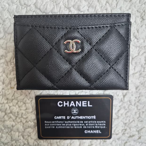 샤넬 카드지갑