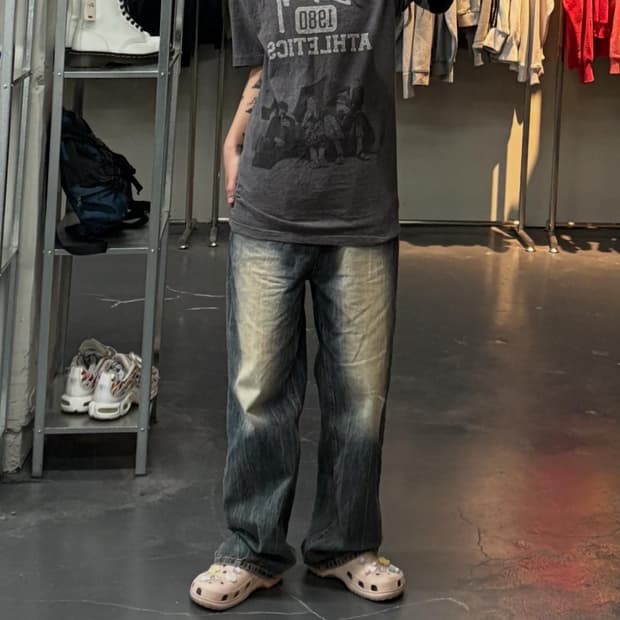 스투시 애슬레틱 반팔 A3014