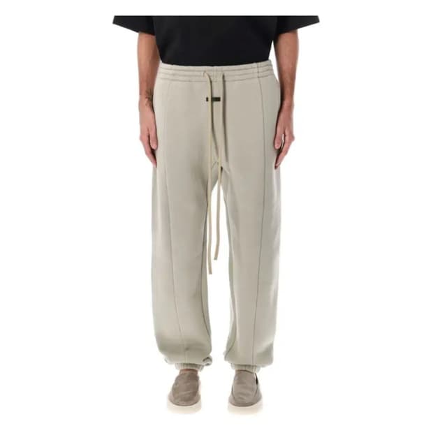 [L] FEAR OF GOD 로고 패치 드로스트링 조거 팬츠