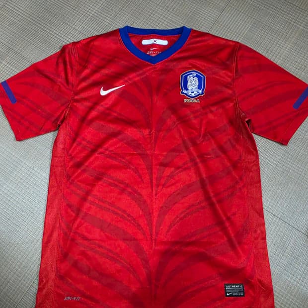 나이키 대한민국 축구 국가대표팀 유니폼 레드