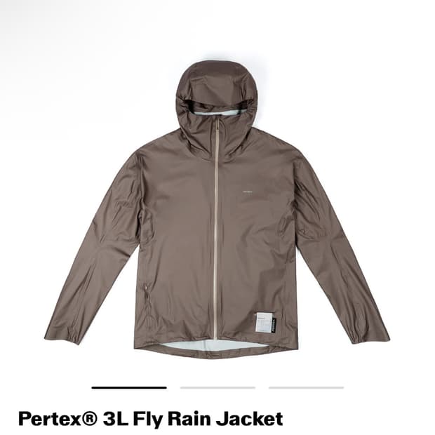 새티스파이 Pertex 3L Fly Rain 자켓 - Falcon