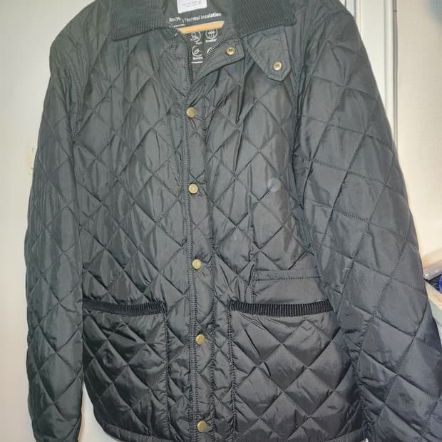 자라 코듀로이 퀼팅 자켓 M