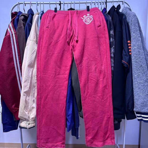 아베크롬비 분홍 트레이닝 팬츠 s