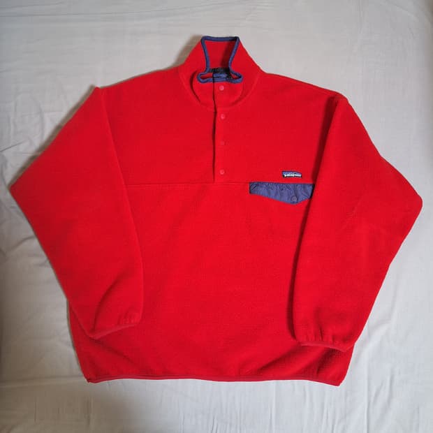 90s 파타고니아 신칠라 스탭티 레드 XL