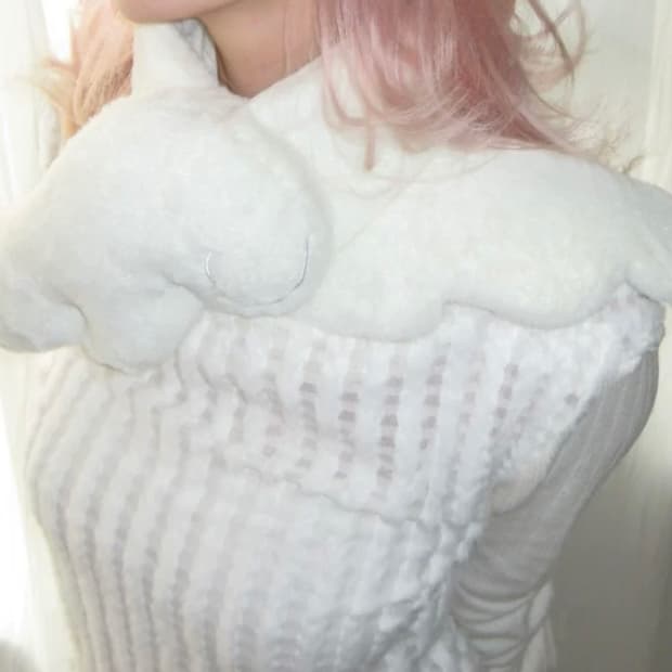 묘랑 angel&hug wing muffler 날개 머플러