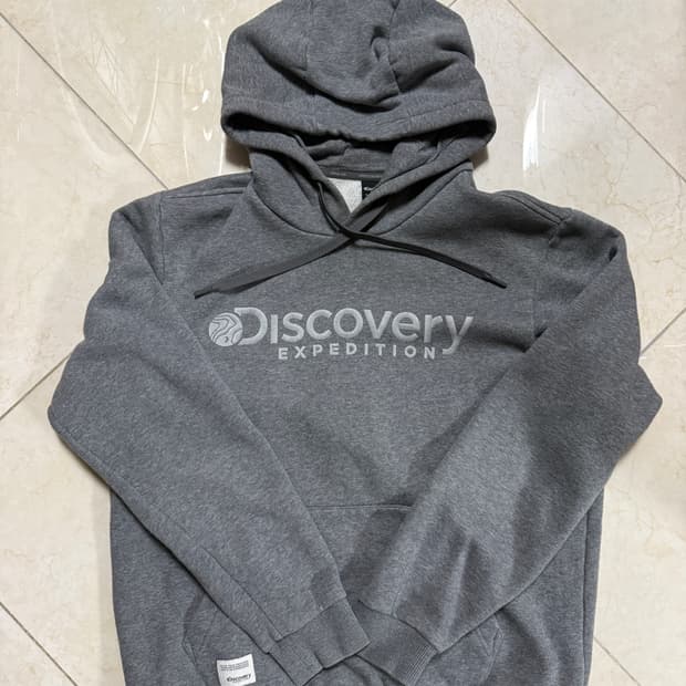 디스커버리 후드티 그레이 100