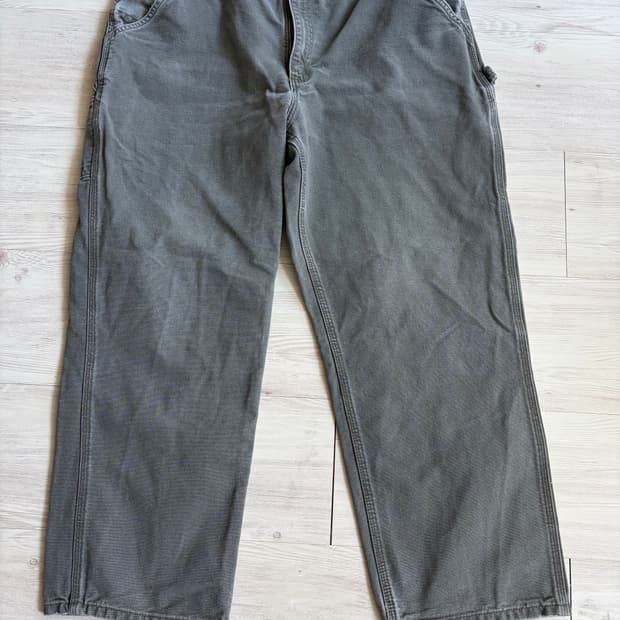 칼하트 B11 카펜터 팬츠 모스그린 38