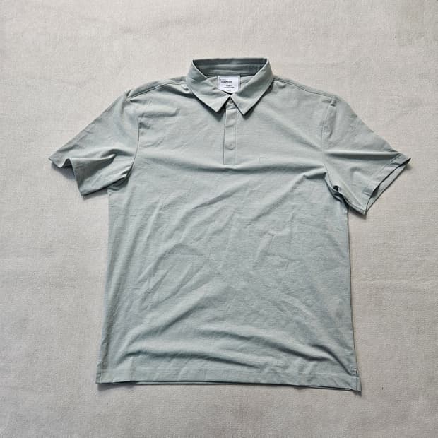 100 지오지아 카라 반팔 티셔츠  0305Y