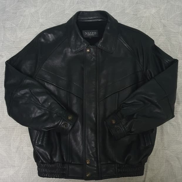 빈티지 양가죽 봄버 자켓