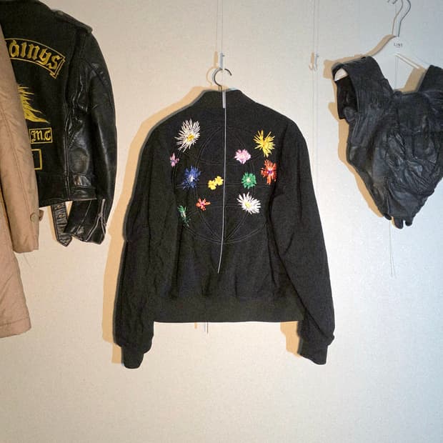 Mcq Alexander Mcqueen flower jakcet ma-1