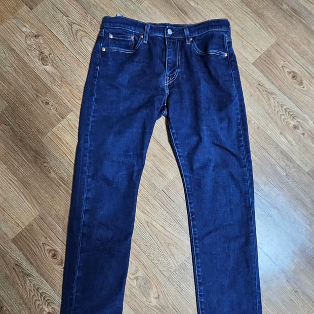 리바이스 502 warm 테이퍼드 진 블랭크탭 30x30