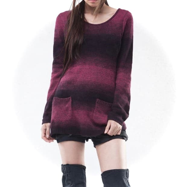 Hiphop vintage 그라데이션 니트