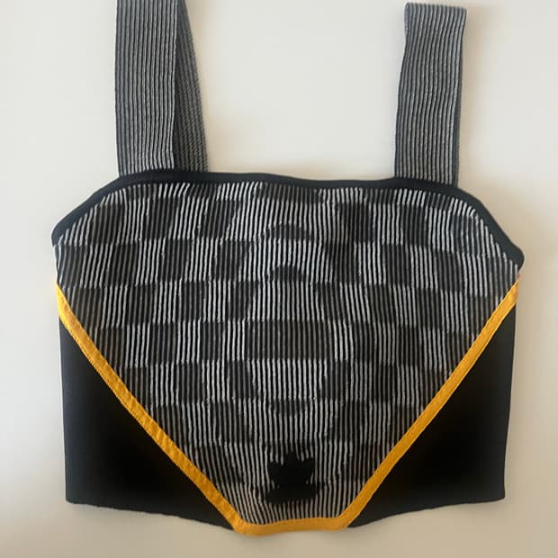 아디다스x파울리나 루소 코르셋 탑 브라탑