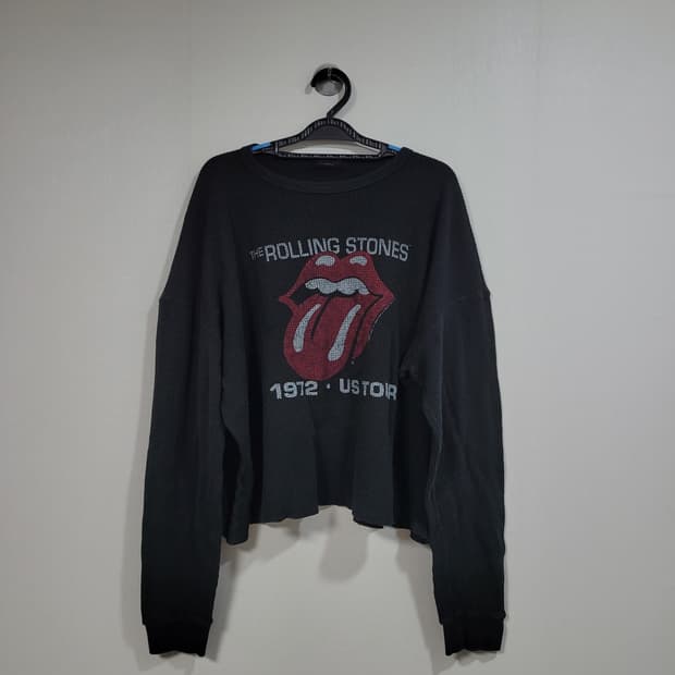 Vintage 롤링스톤즈 밴드 와플 티셔츠