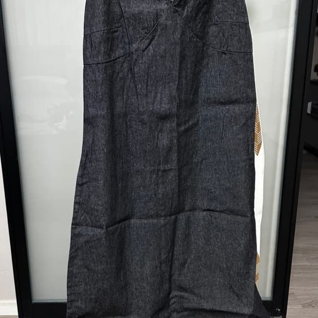 데님 롱 원피스 2 SET