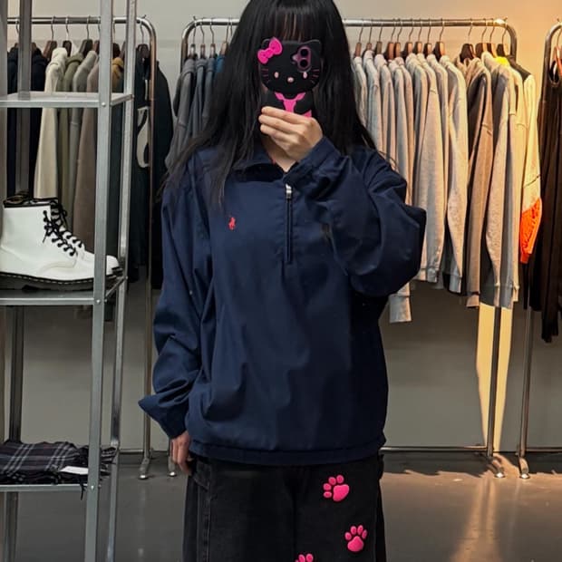 폴로 랄프로렌 반집업 아노락 A1435