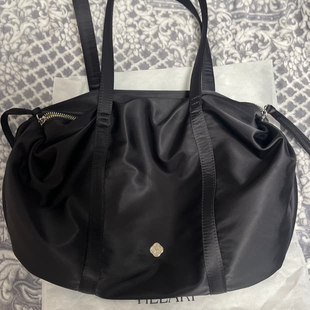 히어리 셔링 더플백 블랙