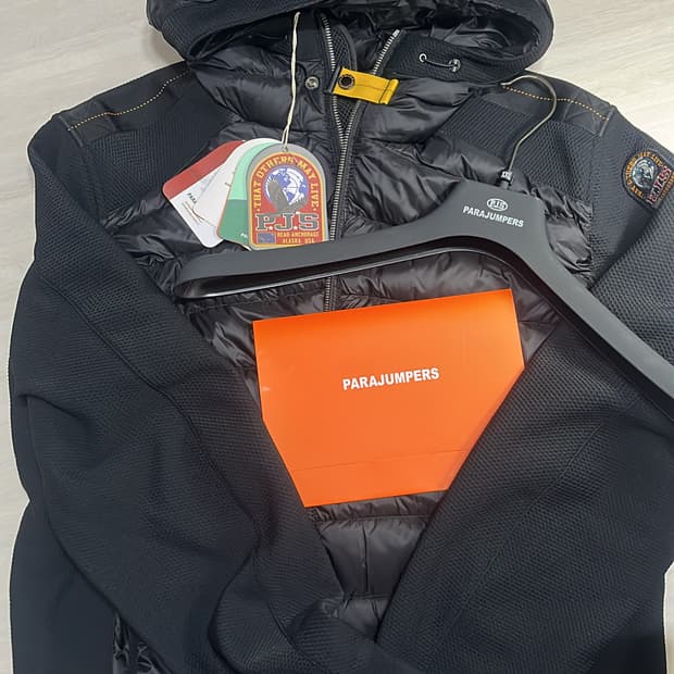 [미사용 새상품 풀구성]파라점퍼스 벅 경량패딩 25FW