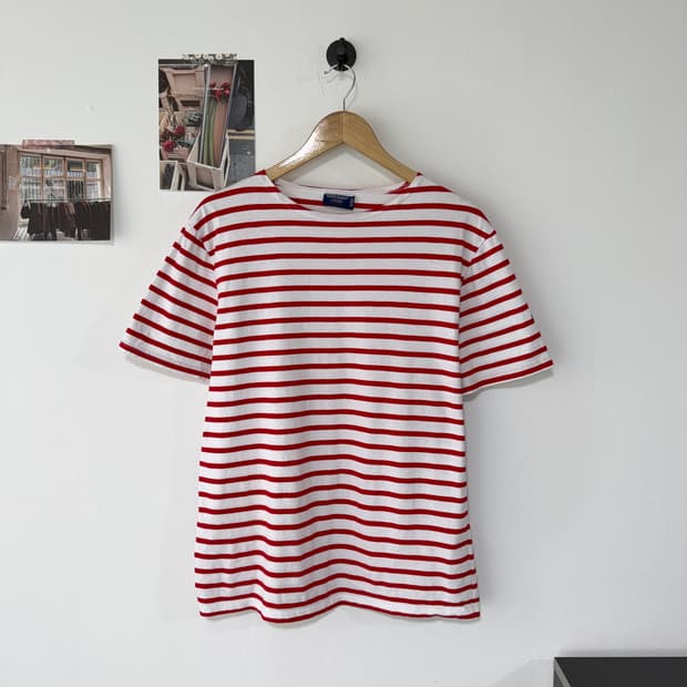 [L] 세인트제임스 보트넥 반팔티