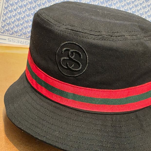STUSSY MONTE CARLO BUCKET HAT (L/XL)