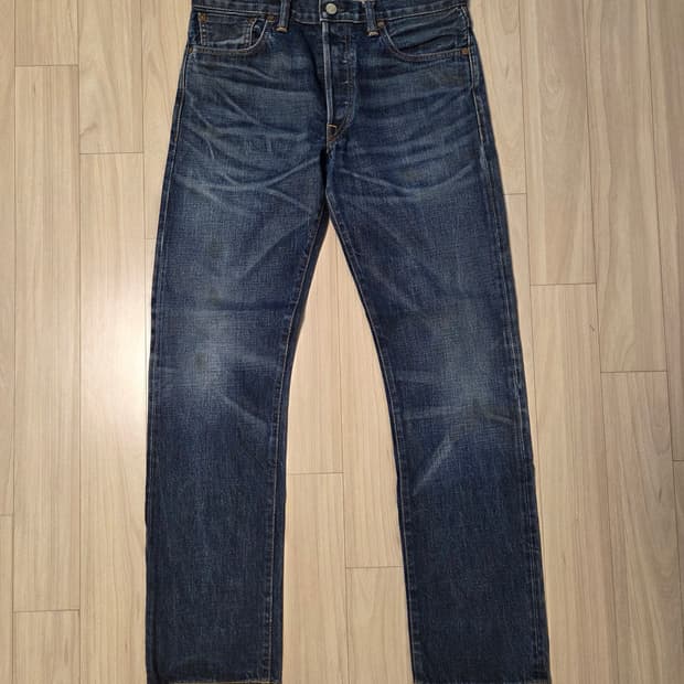 RRL 더블알엘 스트레이트 셀비지 데님 30/30