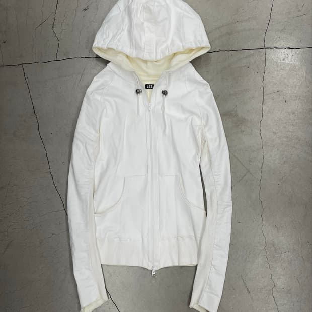 L.G.B Painted Hoodie Zip Up (2)