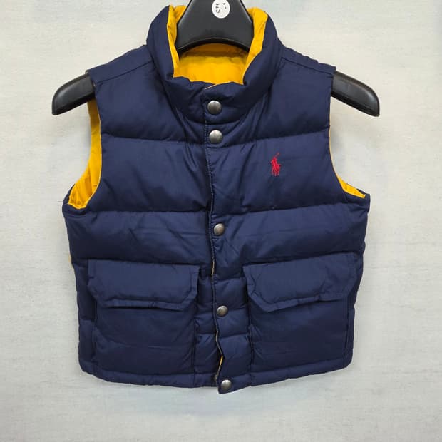 폴로랄프로렌 키즈 리버시블 패딩조끼 3t