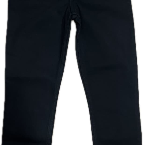 빈티지 슬림핏 블랙데님 