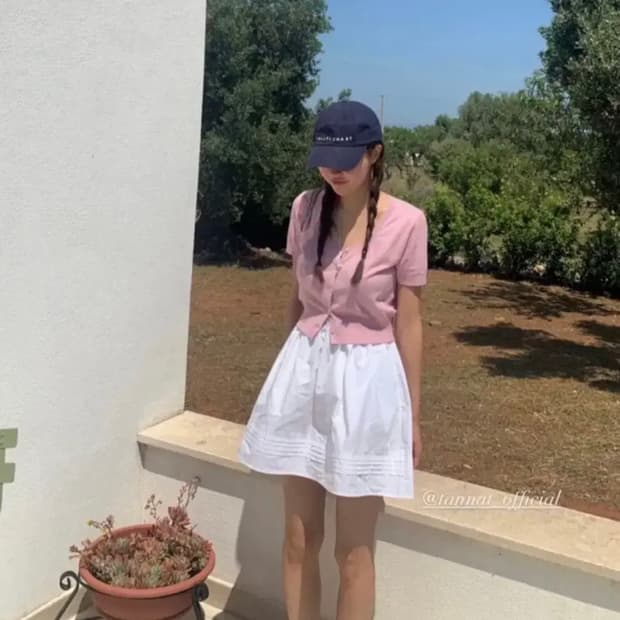타낫 flouncy skirt 플루언시 스커트