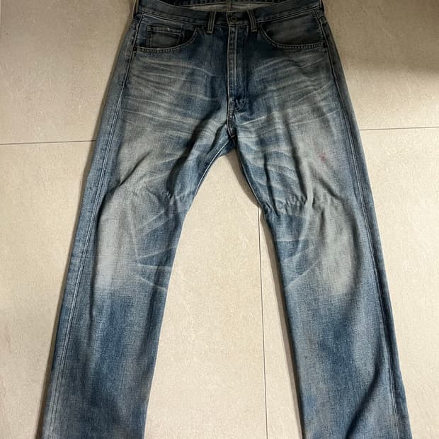 Bape 00s nigo denim pants