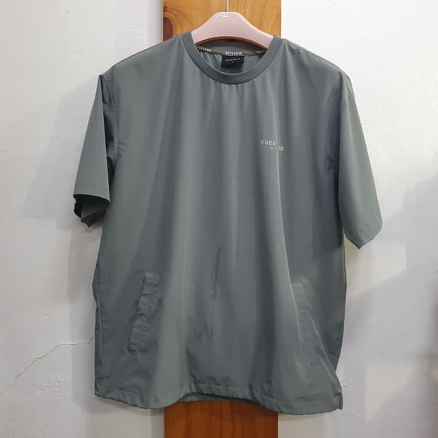 BUCKAROO 반팔 우븐 루즈핏 라운드티(105)