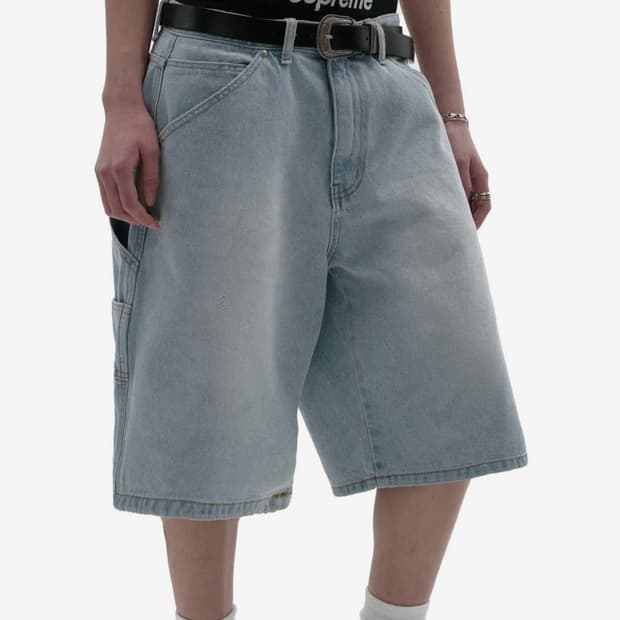 suade 버뮤다 팬츠 연청