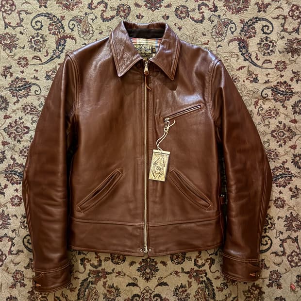 프리휠러스 Caboose 레더자켓 (38)