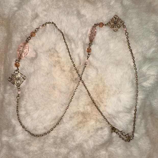 오리엔탈 레이어드 빈티지 목걸이