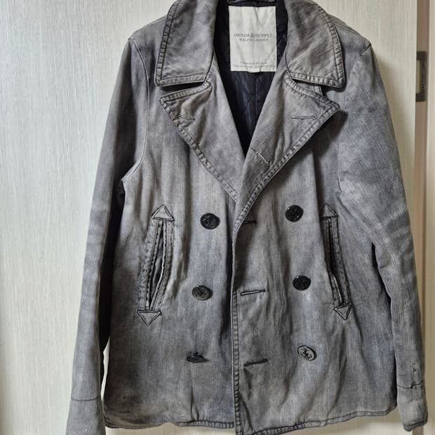 폴로 데님앤서플라이 랄프로렌 피코트 자켓 M