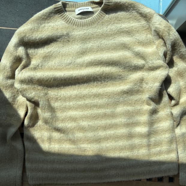 앤더슨벨 앙고라 니트 xl 