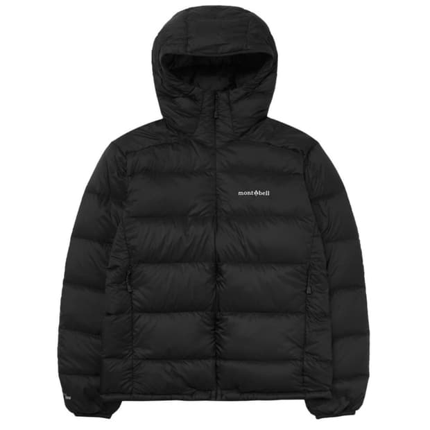 몽벨 라이트 알파인 다운 파카 블랙 L
