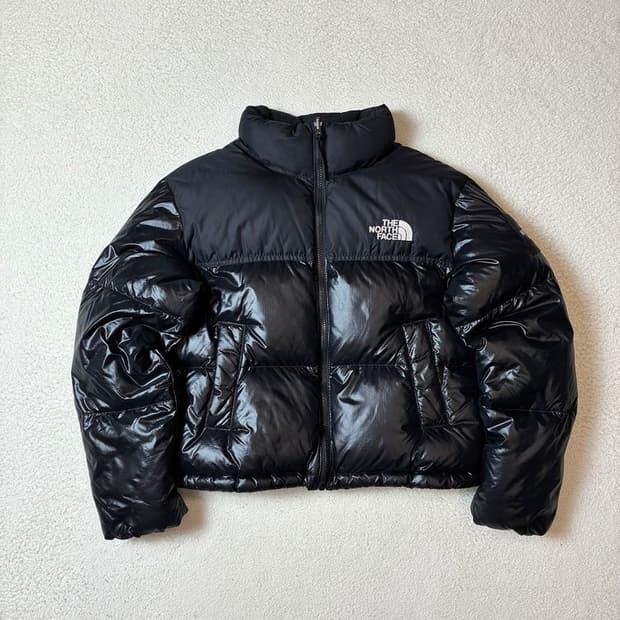 노스페이스 화이트 라벨 노벨티 크롭 눕시 다운 패딩 PN7027