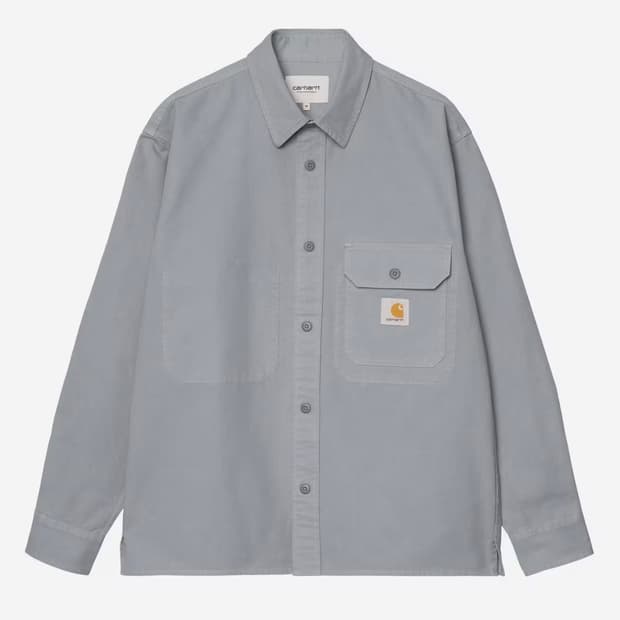 칼하트 WIP 레노 셔츠 자켓 _ 그레이