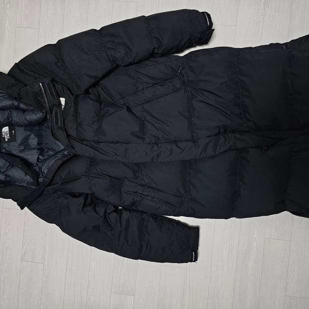 노스페이스 에어다운 롱패딩 L 100