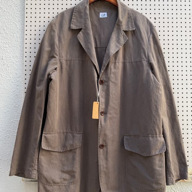 2000s C.P.COMPANY LINEN 올드씨피컴퍼니 린넨자켓