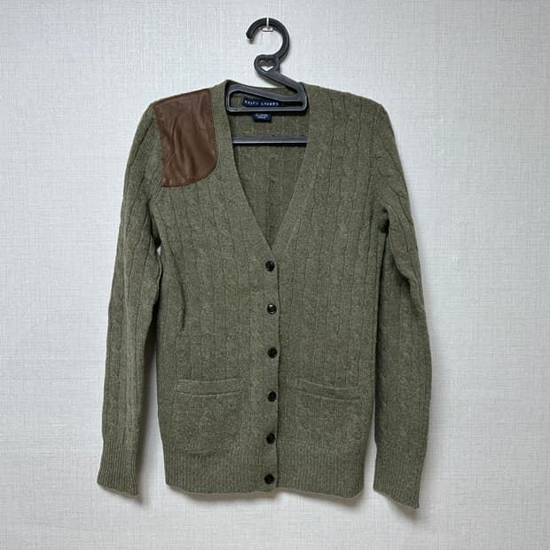 랄프로렌 모 캐시미어 가디건 s