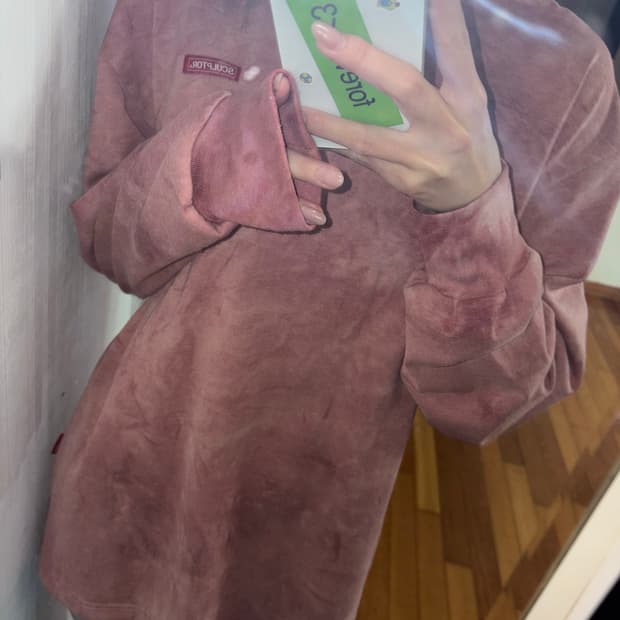 스컬프터 핑크 롱슬리브