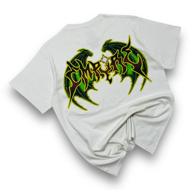 Empyre Dragon White T-Shirt
