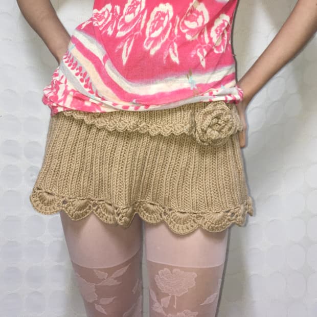 Vintage 니트 치마