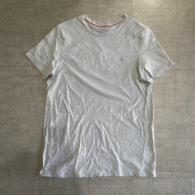 Tommy 타미힐피거 올드스쿨아메카지 머슬핏 반팔티셔츠